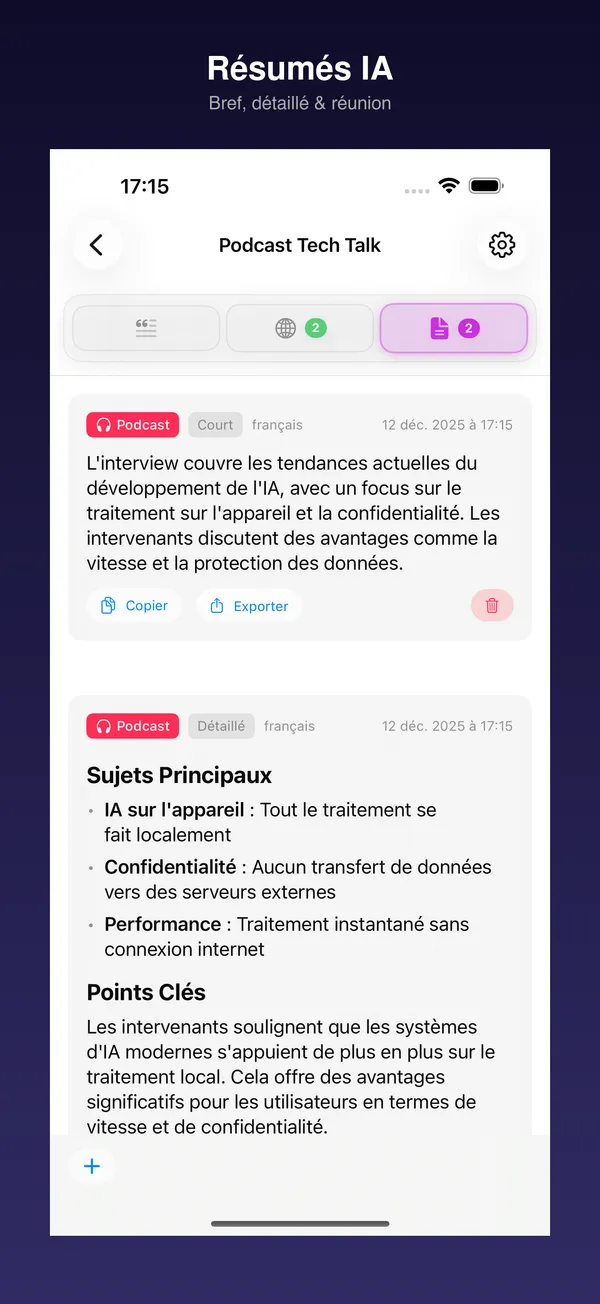 Résumé